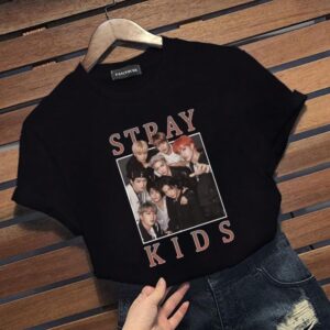 Kaos Sablon Kpop - Stray Kids