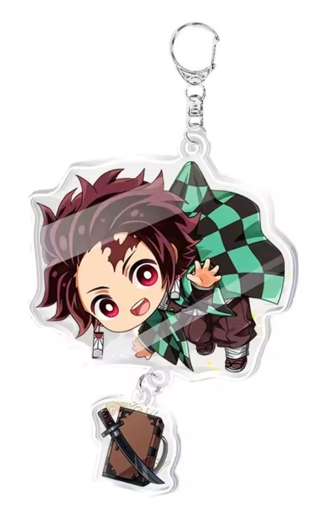 Gantungan Kunci Anime Demon Slayer Tanjiro Chibi
